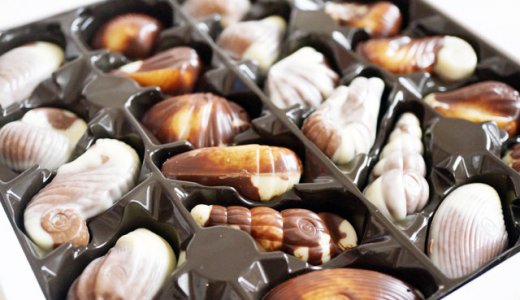 イギリス土産？ベルギー土産？海外旅行土産の定番！貝殻の形のチョコレート