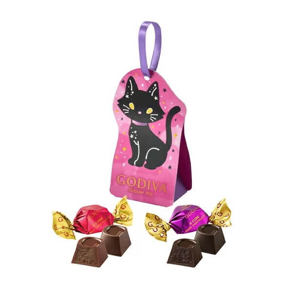 ゴディバ(GODIVA)のハロウィン2021は黒猫とパンプキン！可愛いチョコレート♪